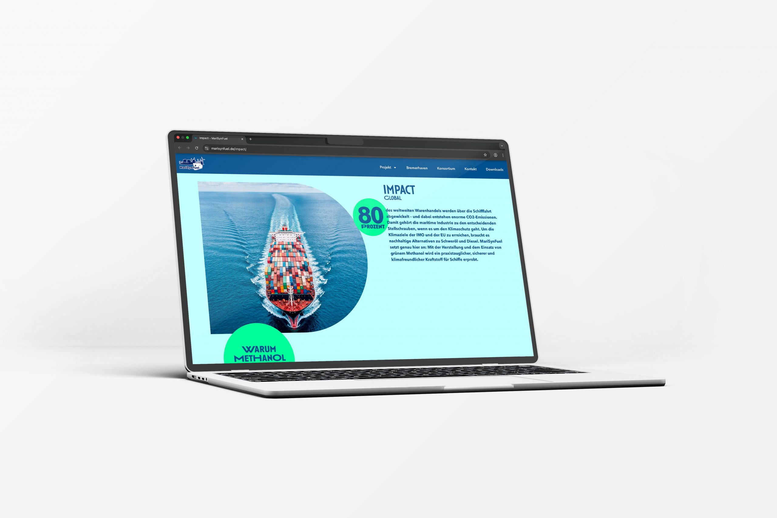 Marisynfuel_webseite_Agentur_Vaterblut_Design_Laptop_Impact