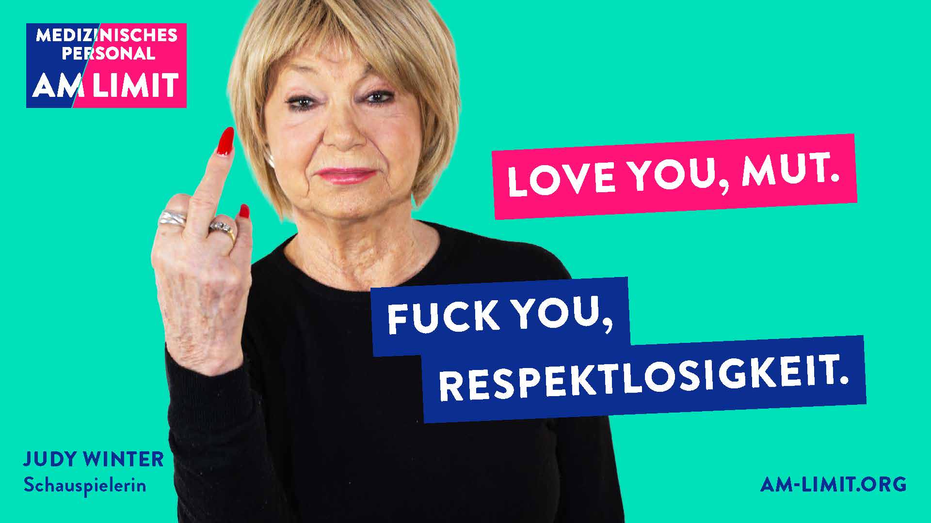 Medizinisches Personal am Limit_Dachkampagne_Judy Winter